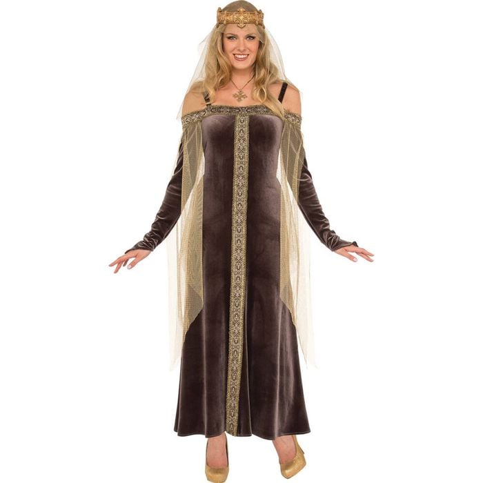 Rubies Medieval Queen Back In Time Women's Dress Up Costume Size Standard