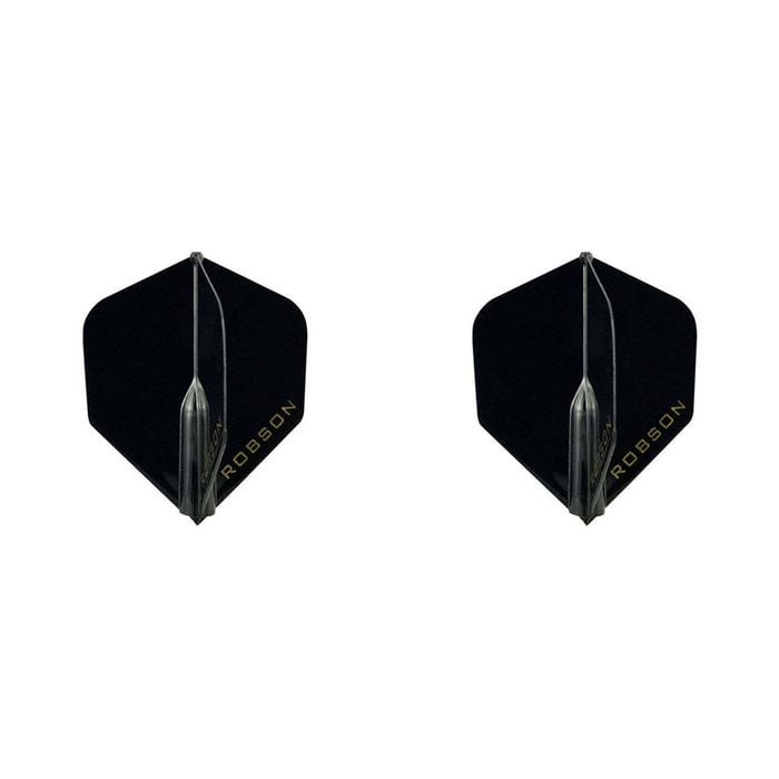 2x 3pc Robson Plus Dart Flights Standard Accessory Set - Blue