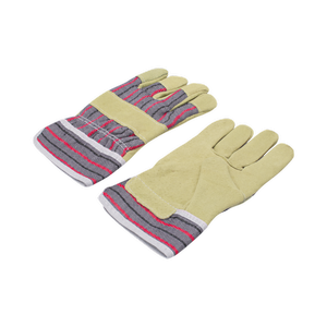 Saxon Kids Leather Garden Gloves
