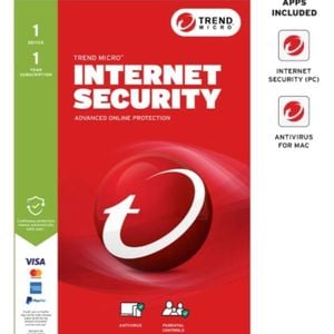 Trend Micro Internet Security (1 Device) 1yr  Ar
