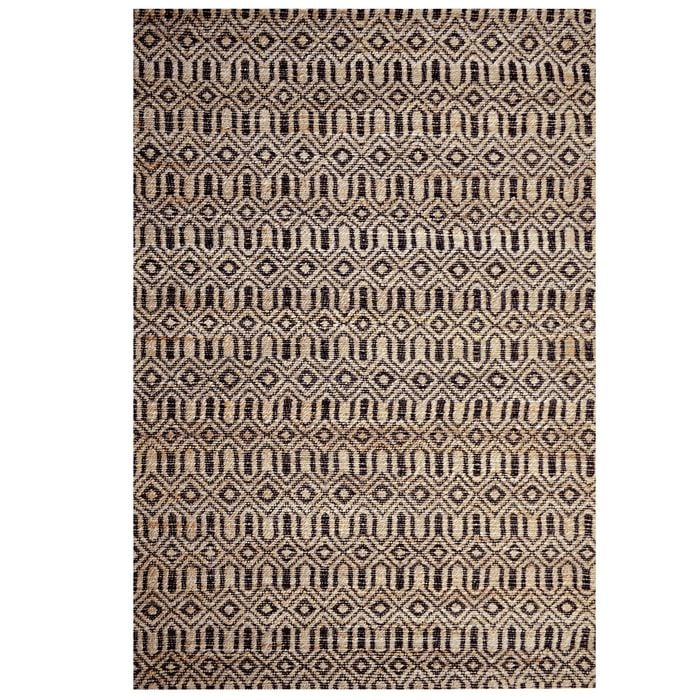 Natural Handwoven Jute Rug-Arnold 6364-Natural-110x160cm