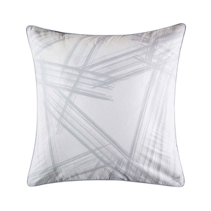 Kas Australia Sasco Euro Throw Pillowcase 65x65cm - Grey