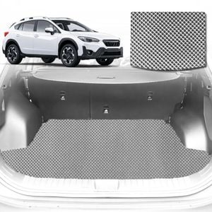 6D Diamond Car Boot Mat for Subaru XV (GT)2017-2022-Cargo Mat-Grey-Outback GT