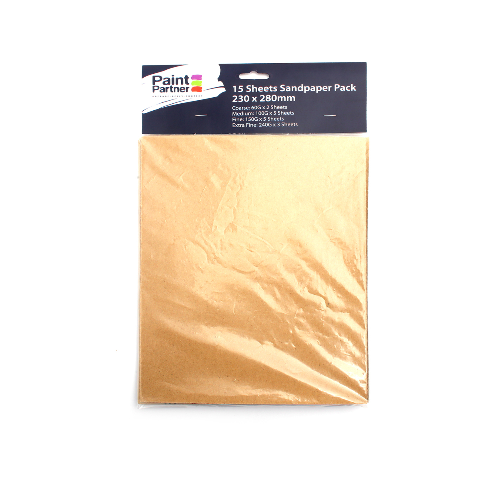 Paint Partner Sandpaper Set - 15 Pieces product image