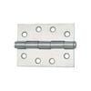 Legge Stainless Steel Button Tipped Broad Butt Hinges