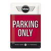 Nostalgic Art Medium Metal Sign Mini Parking Only 20x30cm