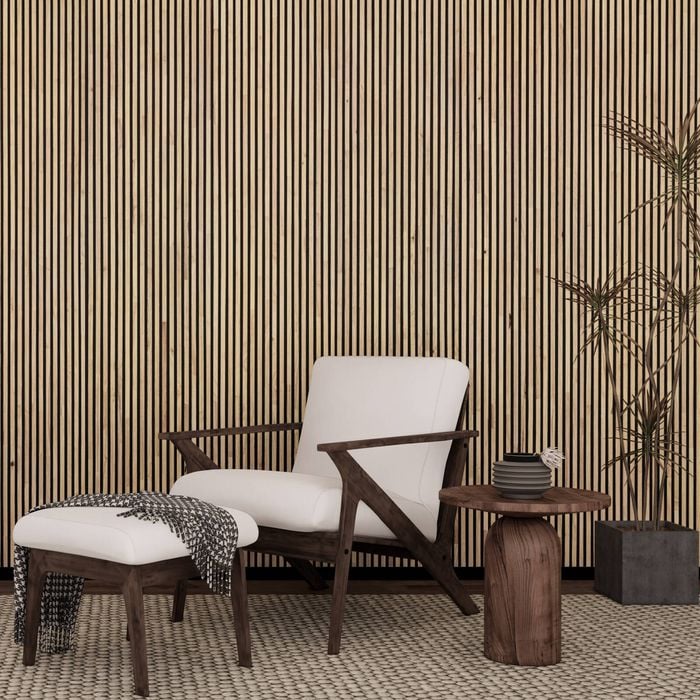 SpecRite 2700 x 600 x 21mm Hevea Batten Acoustic Panel