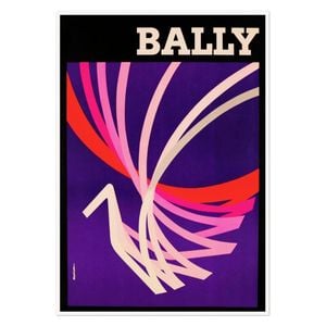 Galrie Bally Vintage Art Deco Poster Elegant Abstract Artwork for Home Decor, Poster Only, 70 x 100cm (28 x 40inch)