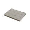 Surface Gard 13mm Clear Round Rubber Bumper - 24 Pack