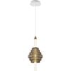 CLA Lighting Wand Interior LED Tri-CCT Spinning Top Pendant Light IP20 Coffee