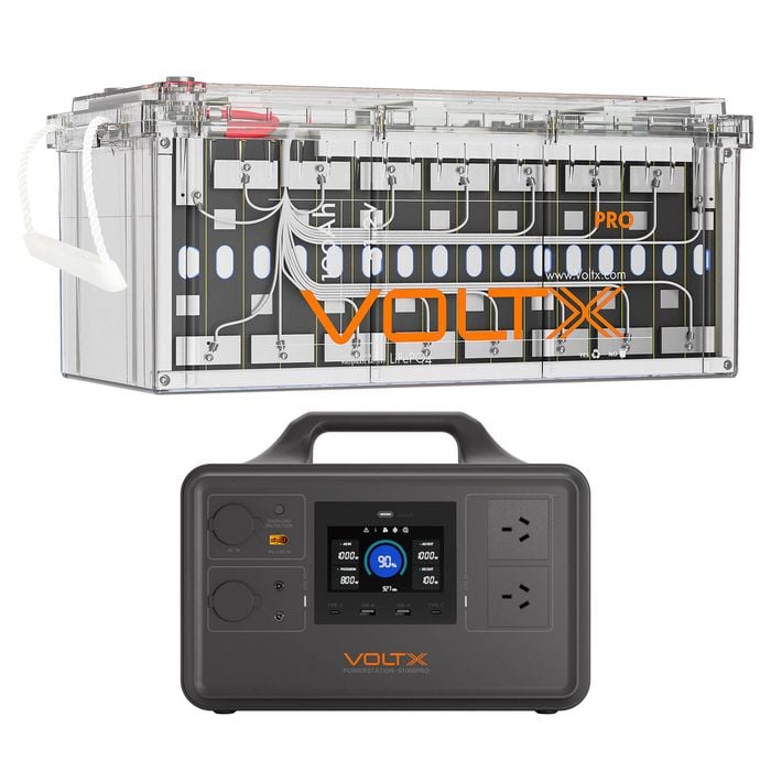 Voltx 48v 100ah Lifepo4 Lithium Battery + 1800w Power Station – Reliable Home & Outdoor Power