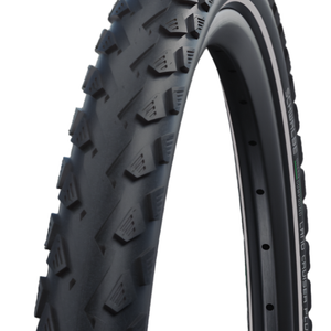 Schwalbe Landcruiser Plus 27.5 X 2.00" Puncture Guard Reflective Sidewall E-25 Green Compound Tyre