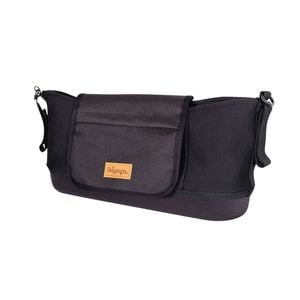 Ibiyaya Pet Pram/Stroller Organiser Pouch/Storage Bag w/Cover 36cm Black