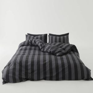 Gioia Casa 100% Cotton Harry Reversible Printed Quilt Cover Set - Queen