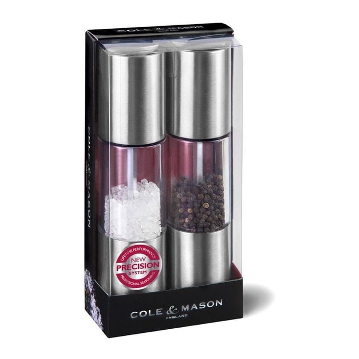 Oslo Salt And Pepper Mill Gift Set Cole & Mason