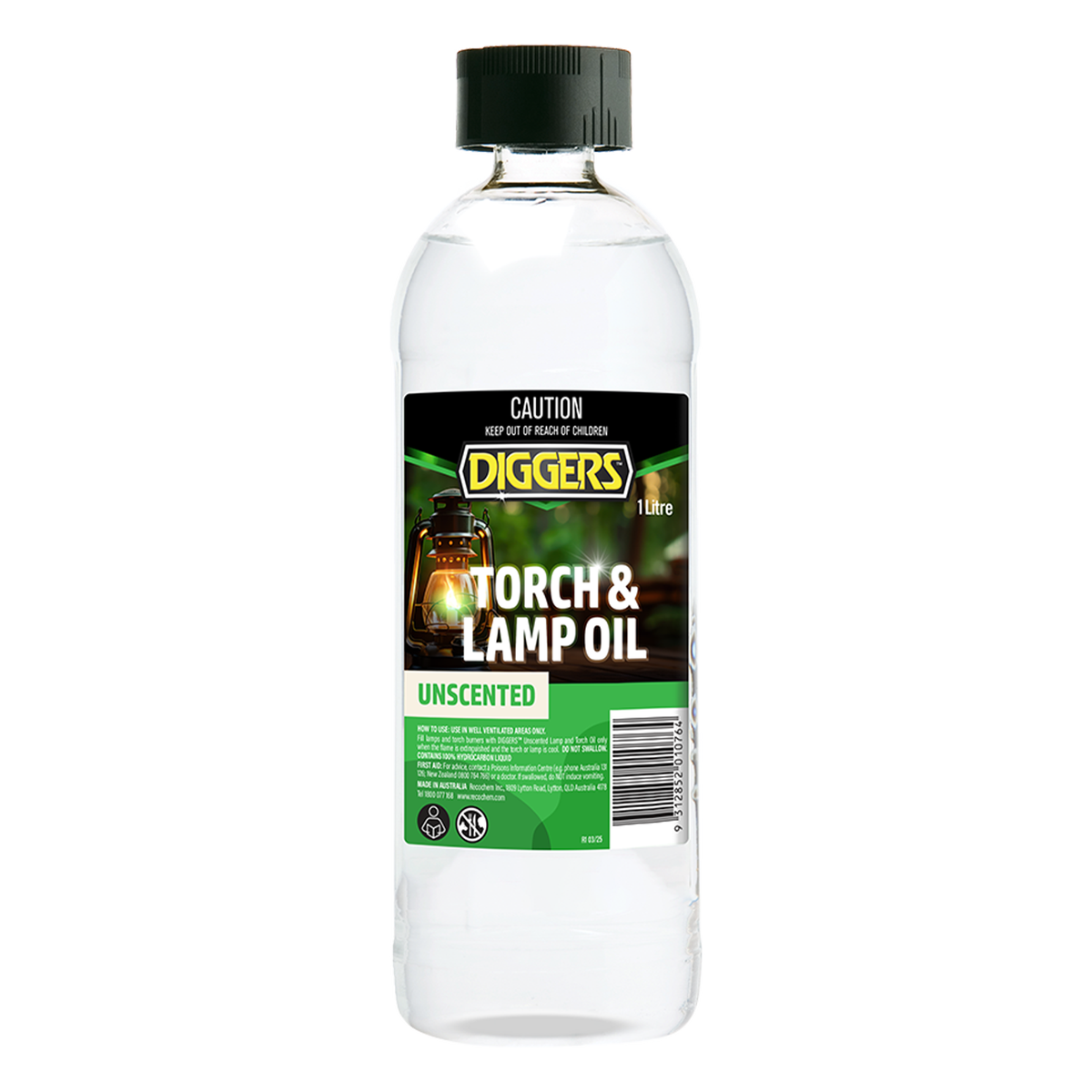 DIGGERS 1L Unscented Torch And Lamp Oil - Bunnings Australia