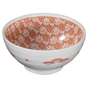 Omotenashi Medetai Ramen Bowl Gift Set - Red