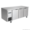 Thermaster TS1800BT-3D Stainless Steel Triple Door Workbench Freezer