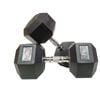Morgan Rubber Hex Dumbbells - Pair [32.5kg]