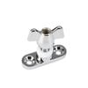 Jaeco Wingnut & Base for Quadrant Stay Chrome