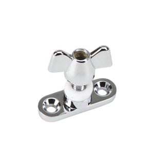 Jaeco Wingnut & Base for Quadrant Stay Chrome