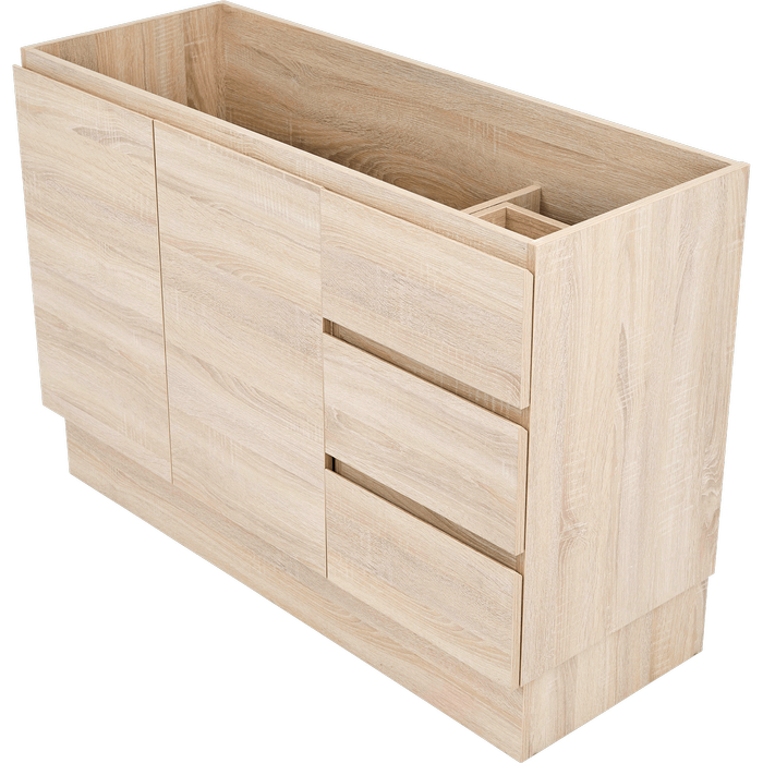 CIBO 1200mm Coast Veneer Tonic Full Height Bathroom Vanity - Cabinet Only