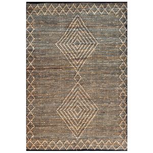 Handwoven Natural Jute Rug-Jamaica 1102-Natural-190x280cm