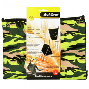 Avi One Bird Hammock Open L 30L X 20W X 20cm H (22617)