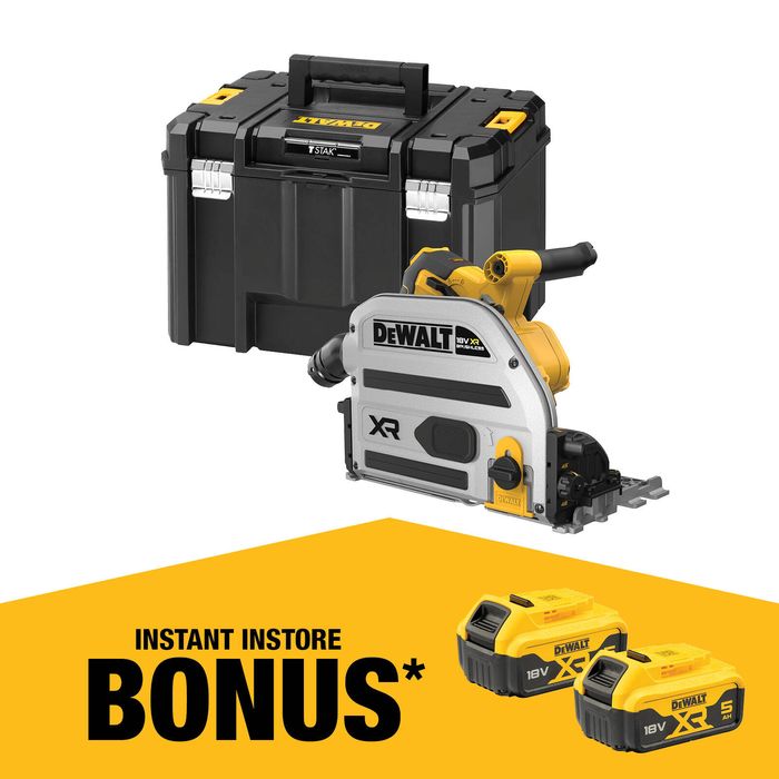DeWALT 18V XR 165mm Plunge Saw - Bare Unit