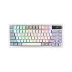 ASUS ROG Azoth 75% Moonlight Wireless RGB Mechanical Keyboard - Storm Switch [ROG AZOTH/NXSM/US/PBT/WHT]