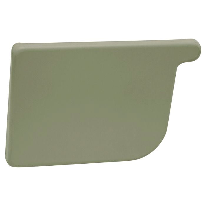 COLORBOND 115mm LH Quad Gutter Stop End - Jasper