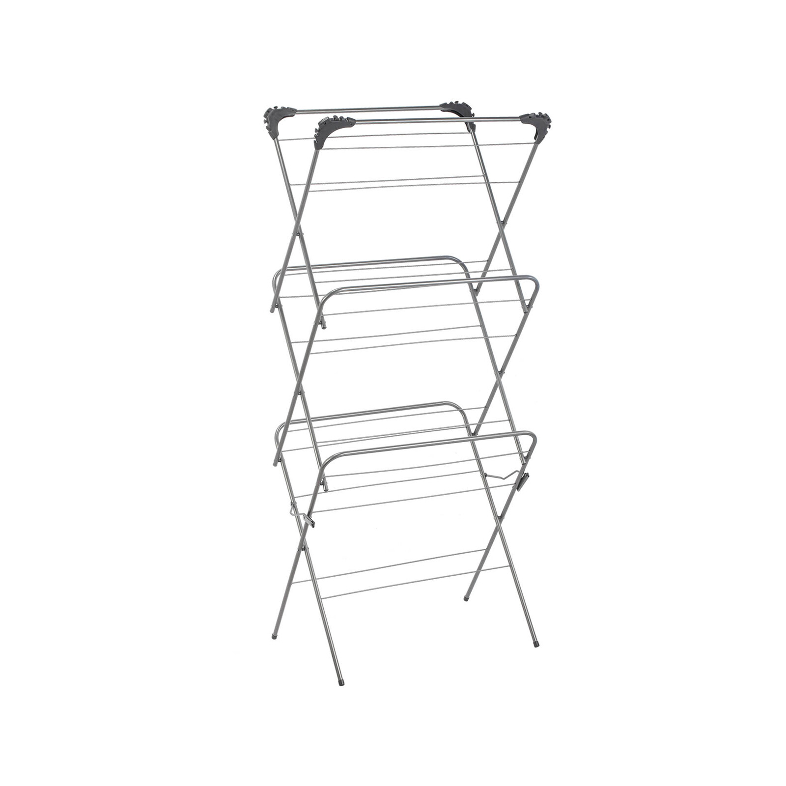 Sunfresh 15m Dark Grey Concertina Clothes Airer product image