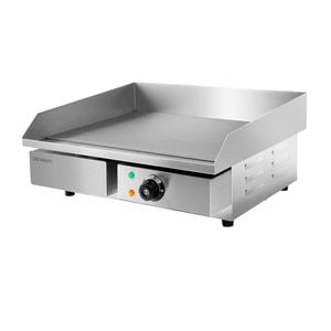 Devanti Electric Griddle Hot Plate Commercial Cooker Stainless Steel