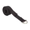 Zenvibes Premium Yoga Strap for Flexibility and Stretching - Black