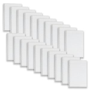 20pc Spirax 564 Notebook 7mm Ruled 80-pages Writing School Stationery Yellow