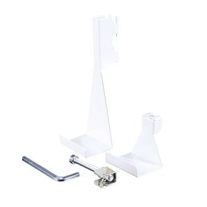 Flexi Storage Home Solutions White Double Slot Over Door Hook
