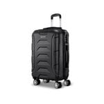 Wanderlite 20" Luggage Travel Suitcase Trolley Hard Case Black