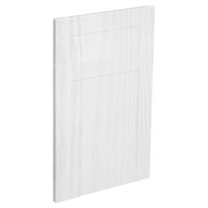 Kaboodle 450mm Provincial White Alpine Vinyl 1 Door / 1 Drawer Panel