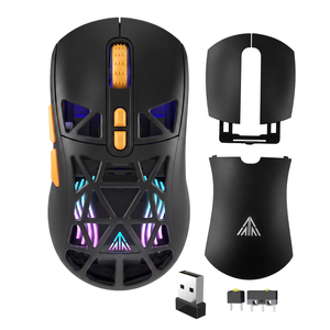 SOLAKAKA SM802 Pro Tri-Mode Gaming Mouse RGB 24000 DPI Hotswap