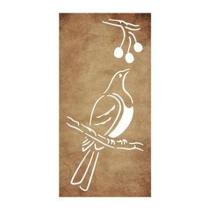 Strol 1800 x 900mm Kereru Corten Steel SereneScreen