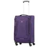 Delphin Caspian 2 Softside Medium 73 cm Spinner Suitcase Purple Dusk