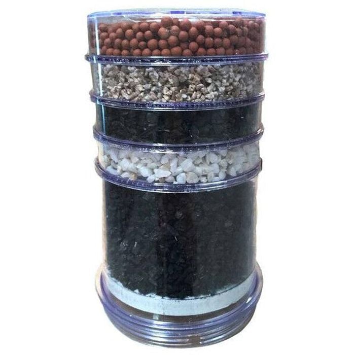 Salesbay 2x Water Filter Purifier Ceramic Carbon Mineral Dispenser Replacement Cartridge