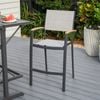 Mimosa 78 x 132cm Italica Aluminium Bar Chair
