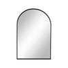Estilo 950 x 600mm Black Arch Framed Mirror