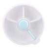 GoBe Large Round Snack Spinner Food Storage Container 21cm Blue 3y+