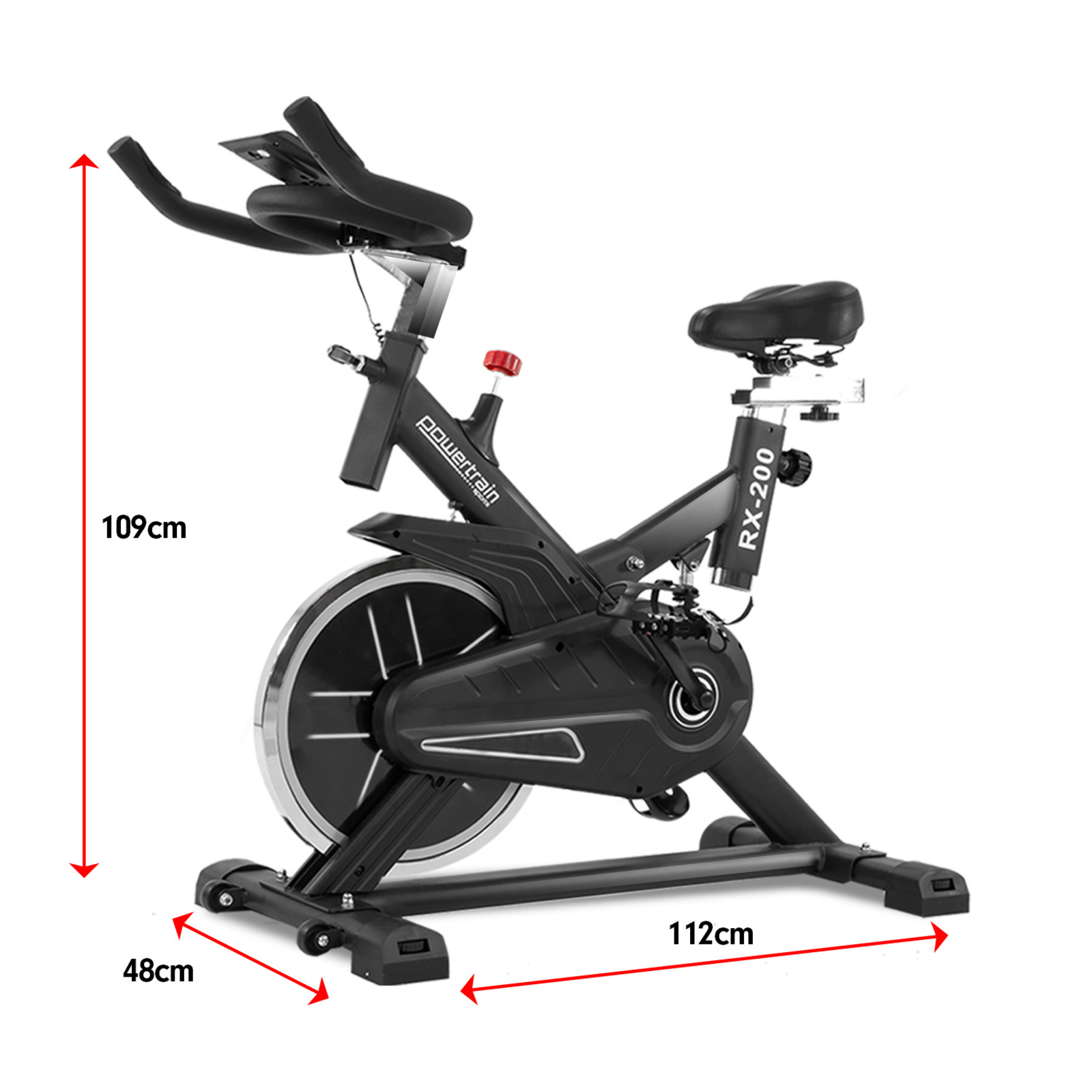 Rx 200 Powertrain Spin Bike Review Powertrain RX-600 Exercise Spin