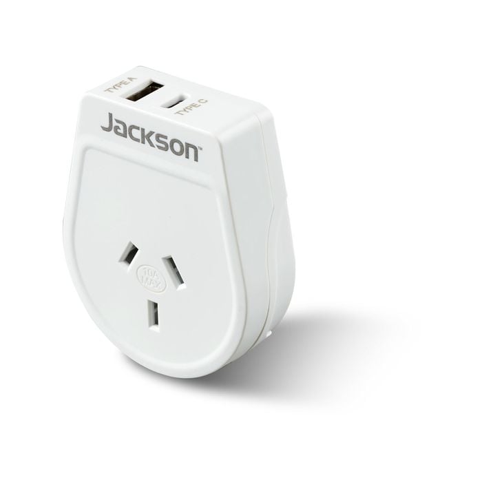 Jackson USB-A/C USA Slim Outbound Adaptor