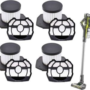 Hygieia 4 Filters For Ryobi 18v One+ Stick Vacuums – Rsv-f Type, (r18sv7-0 / R18sv8-0)
