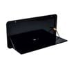 Black 1000x450mm Lifestyle Folding Picnic Table for Caravan, Camper Trailer, RV