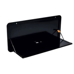 Black 1000x450mm Lifestyle Folding Picnic Table for Caravan, Camper Trailer, RV